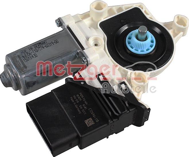 Metzger 2160797 - Electric Motor, window regulator car-mod.net