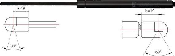 Metzger 2110530 - Gas Spring, boot, cargo area car-mod.net