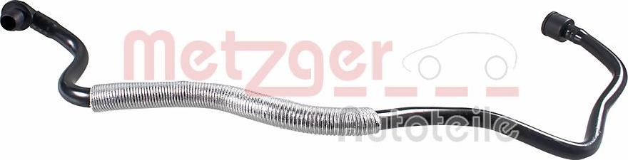 Metzger 2180056 - Vacuum Hose, brake booster car-mod.net