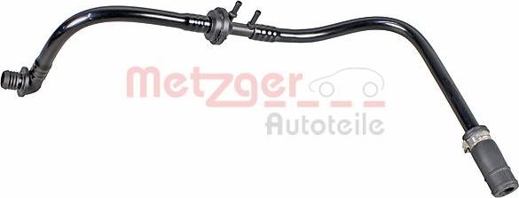 Metzger 2180007 - Vacuum Hose, brake booster car-mod.net