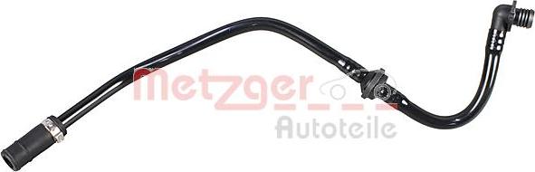 Metzger 2180015 - Vacuum Hose, brake booster car-mod.net