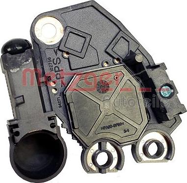 Metzger 2390096 - Voltage regulator, alternator car-mod.net