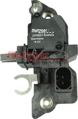 Metzger 2390059 - Voltage regulator, alternator car-mod.net