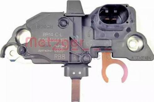 Metzger 2390054 - Voltage regulator, alternator car-mod.net