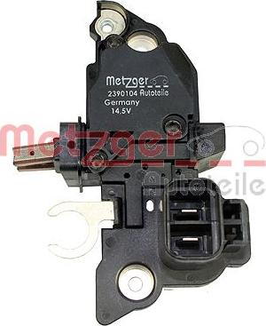 Metzger 2390104 - Voltage regulator, alternator car-mod.net