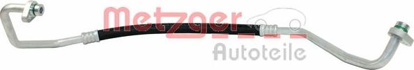 Metzger 2360051 - High / Low Pressure Line, air conditioning car-mod.net