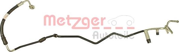 Metzger 2360002 - High / Low Pressure Line, air conditioning car-mod.net