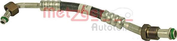 Metzger 2360014 - High / Low Pressure Line, air conditioning car-mod.net