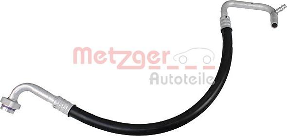 Metzger 2360075 - Low Pressure Line, air conditioning car-mod.net