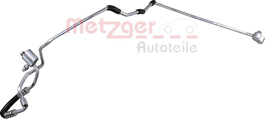 Metzger 2360155 - High Pressure Line, air conditioning car-mod.net