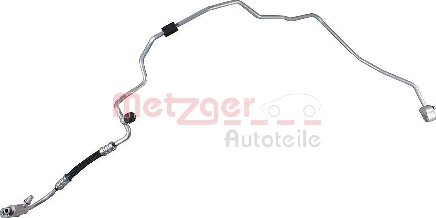 Metzger 2360157 - High Pressure Line, air conditioning car-mod.net