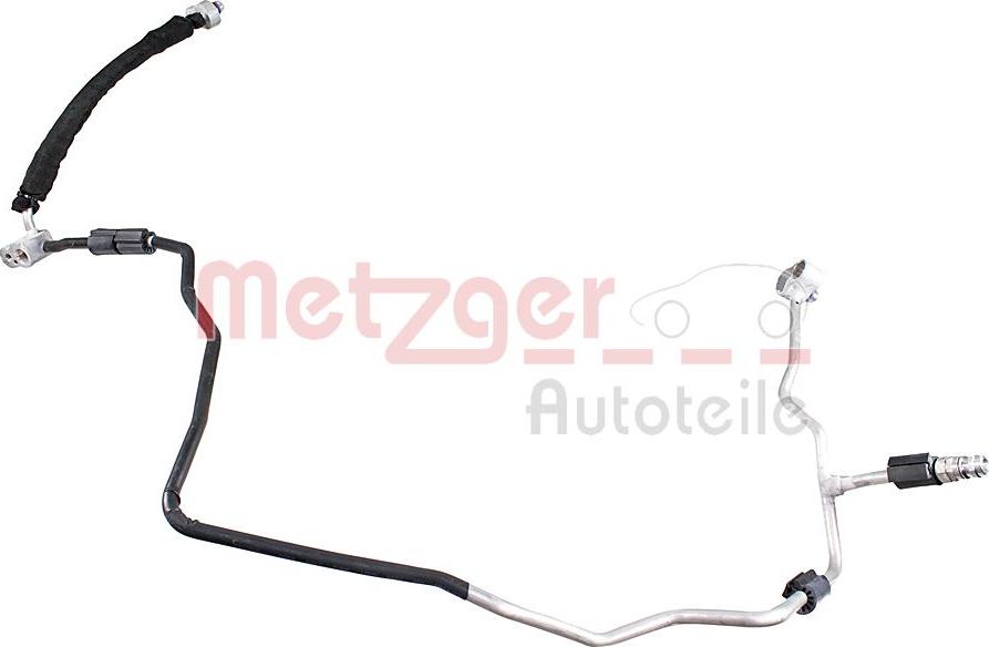 Metzger 2360136 - High Pressure Line, air conditioning car-mod.net