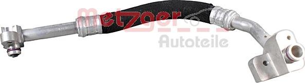 Metzger 2360129 - High Pressure Line, air conditioning car-mod.net