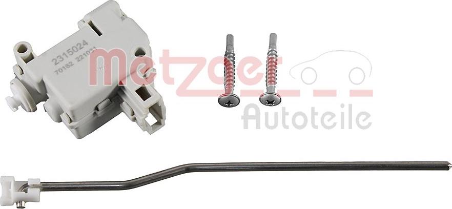 Metzger 2315024 - Actuator, central locking system car-mod.net