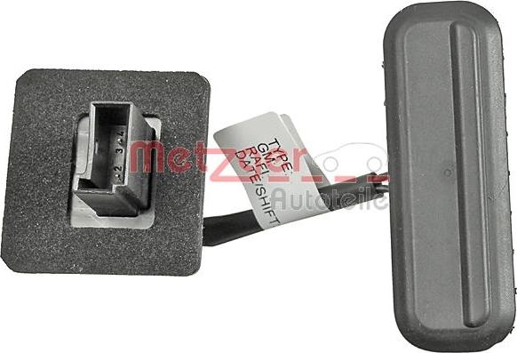 Metzger 2310552 - Switch, rear hatch release car-mod.net