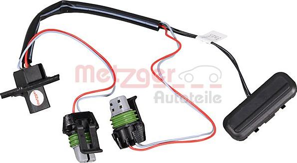 Metzger 2310688 - Switch, rear hatch release car-mod.net