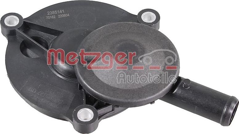 Metzger 2385141 - Valve, engine block breather car-mod.net