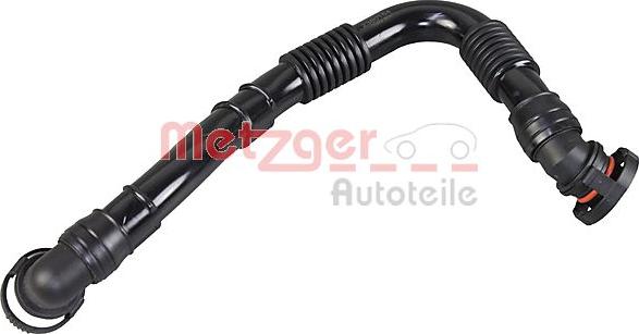Metzger 2380154 - Hose, cylinder head cover breather car-mod.net