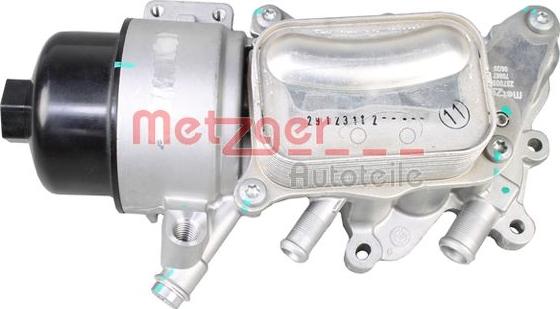 Metzger 2370058 - Housing, oil filter car-mod.net