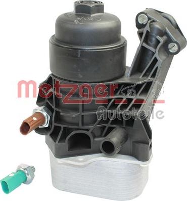 Metzger 2370016 - Housing, oil filter car-mod.net