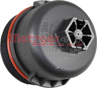Metzger 2370039 - Cap, oil filter housing car-mod.net