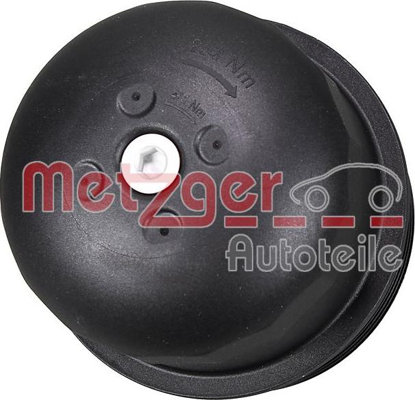 Metzger 2370124 - Cap, oil filter housing car-mod.net