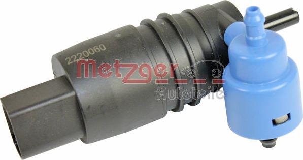 Metzger 2220060 - Water Pump, window cleaning car-mod.net