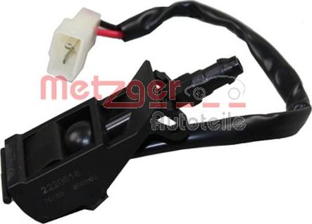 Metzger 2220816 - Washer Fluid Jet, windscreen car-mod.net