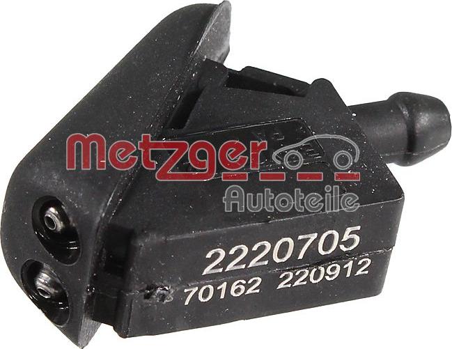 Metzger 2220705 - Washer Fluid Jet, windscreen car-mod.net