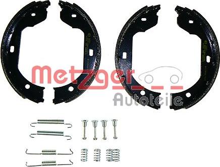 Metzger KR 960 - Brake Shoe Set, parking brake car-mod.net