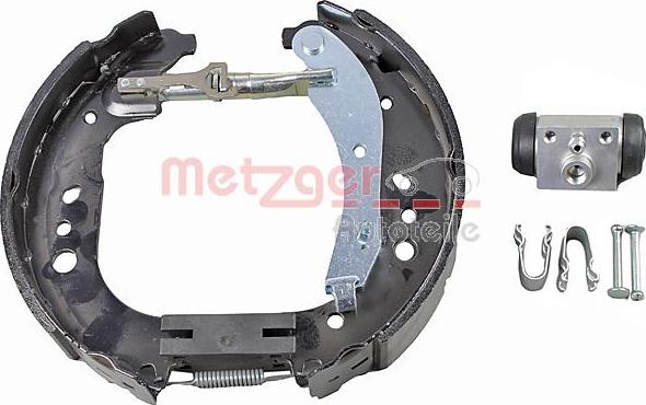 Metzger KV 9604 - Drum Brake Shoe Set car-mod.net