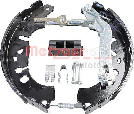 Metzger MG 201V - Drum Brake Shoe Set car-mod.net