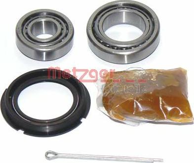 Metzger WM 155 - Bearing Kit, wheel hub car-mod.net