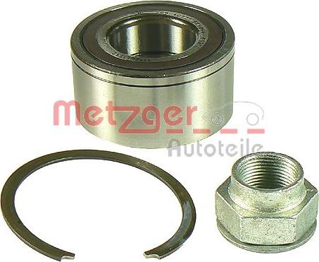 Metzger WM 158.54 - Bearing Kit, wheel hub car-mod.net