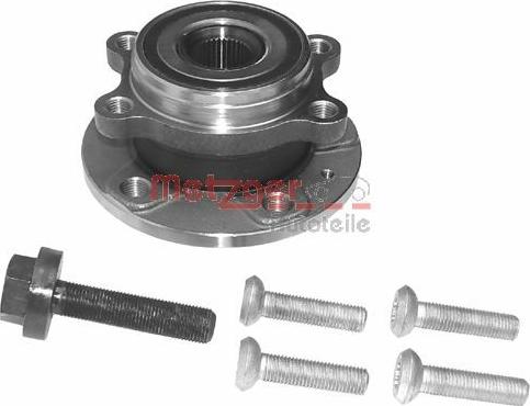 Metzger WM 1009 - Bearing Kit, wheel hub car-mod.net