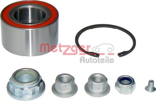 Metzger WM 1100 - Bearing Kit, wheel hub car-mod.net