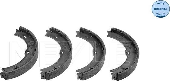 Meyle 014 533 0001 - Brake Shoe Set, parking brake car-mod.net