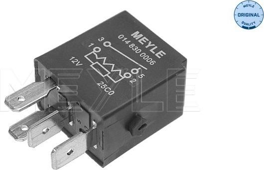 Meyle 014 830 0006 - Relay, fuel pump car-mod.net