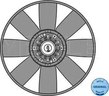 Meyle 234 234 0019 - Fan, radiator car-mod.net