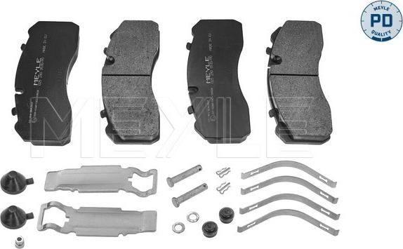 Meyle 025 290 9530/PD - Brake Pad Set, disc brake car-mod.net