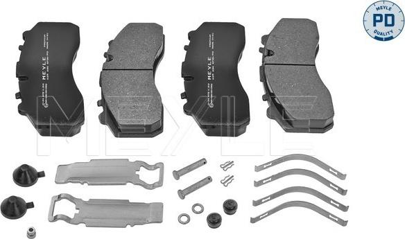 Meyle 025 290 8730/PD - Brake Pad Set, disc brake car-mod.net