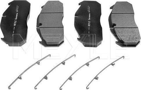 Meyle 025 291 1328 - Brake Pad Set, disc brake car-mod.net