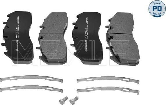 Meyle 025 291 7429/PD - Brake Pad Set, disc brake car-mod.net