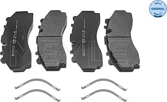 Meyle 025 293 3130 - Brake Pad Set, disc brake car-mod.net