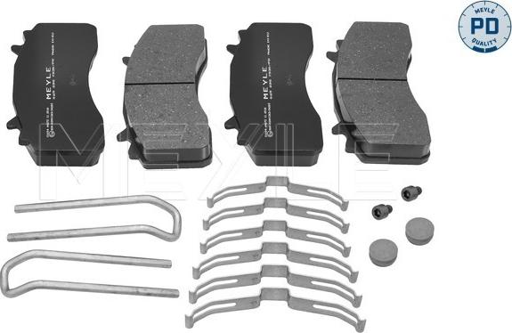 Meyle 025 292 7930/PD - Brake Pad Set, disc brake car-mod.net