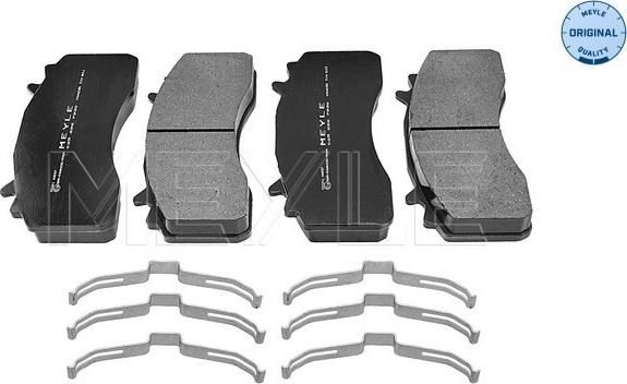 Meyle 025 292 7930 - Brake Pad Set, disc brake car-mod.net