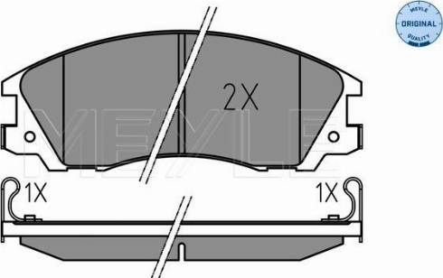 Akebono AN-8036WKE - Brake Pad Set, disc brake car-mod.net