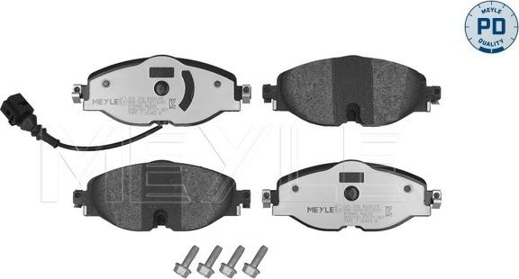 Meyle 025 256 8320/PD - Brake Pad Set, disc brake car-mod.net