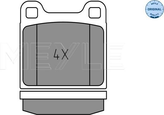 ACDelco AC460888D - Brake Pad Set, disc brake car-mod.net
