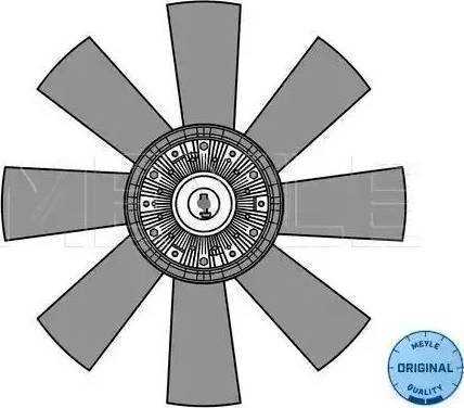 Meyle 834 234 0007 - Fan, radiator car-mod.net